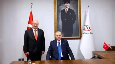 Erdoğan, ATO'yu Ziyaret Etti